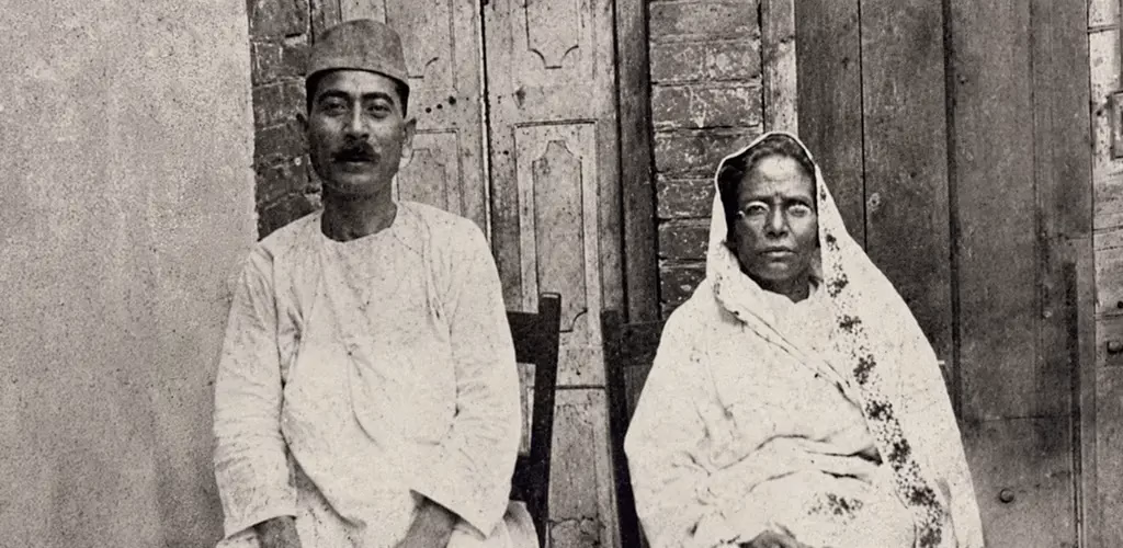 Munshi Premchand and his wife Shivranj Devi