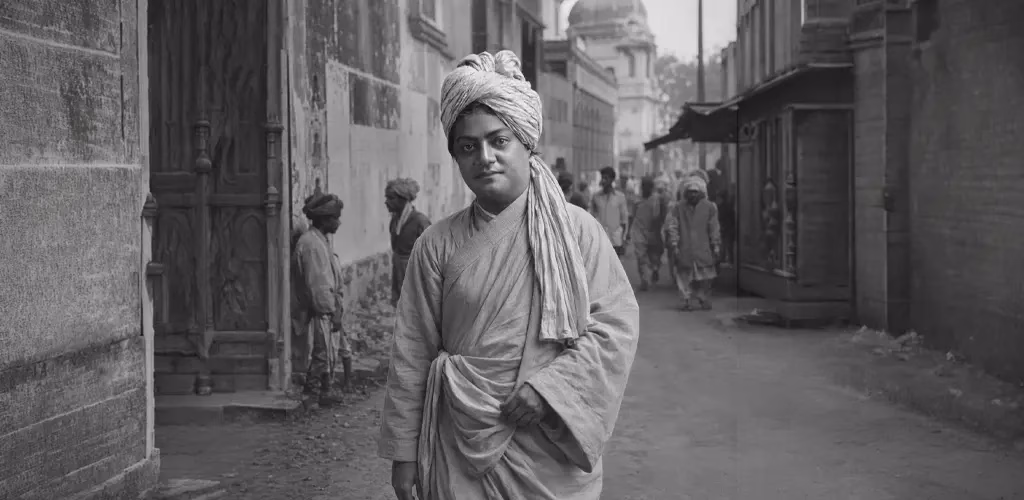 Young Narendra Wandering