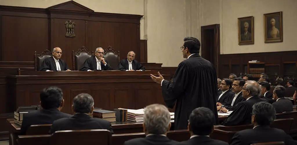 scenes inside court