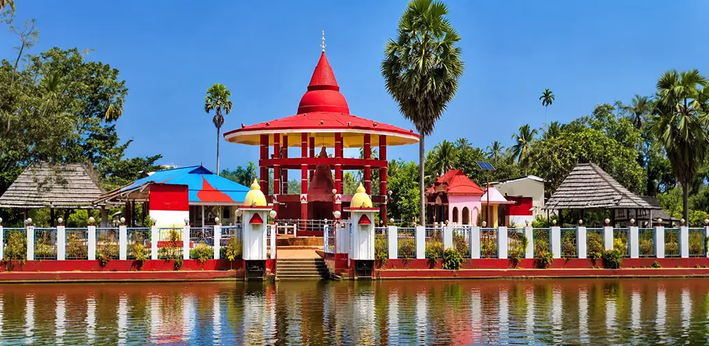 temple at old agartala where 14 gods are worshipped