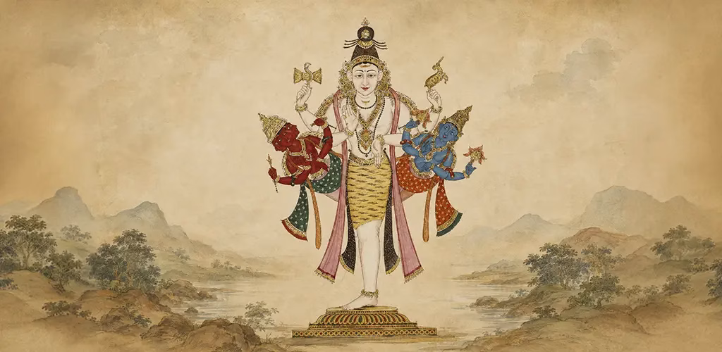 Aja Ekapada, one-footed deity