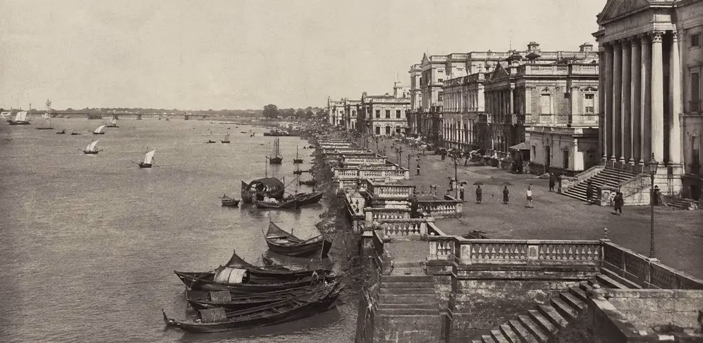 One of the earliest surviving photographs from India, circa 1840s Calcutta