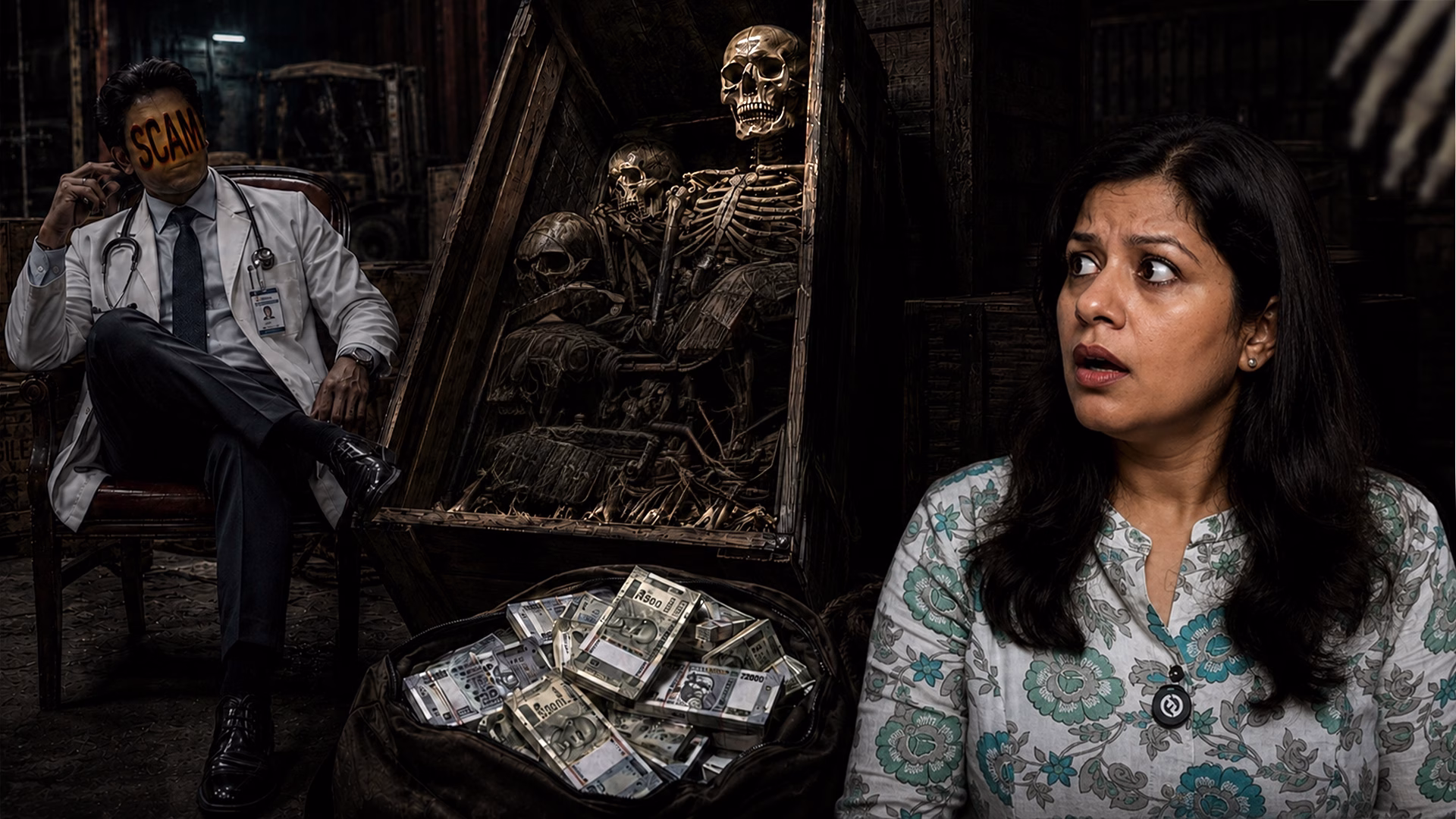 Kolkata's Dark Skeleton Trade