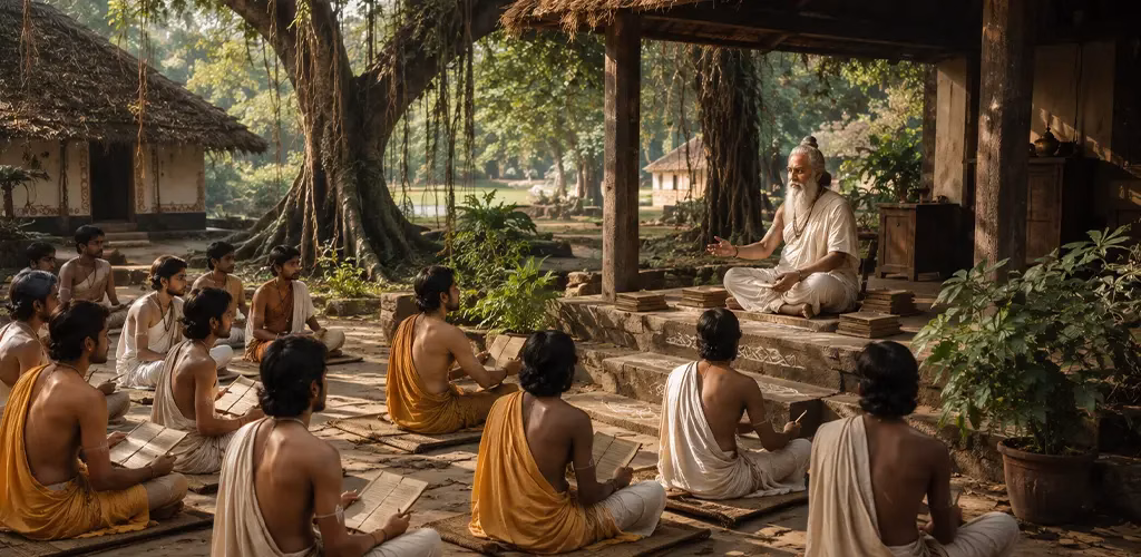 Gurukuls, schools at the time of Guru-Shishya Parampara